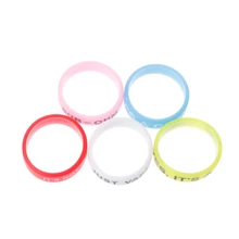 5Pcs Silicone Rings Anti-Slip Bands For Vape Tank Mods E-Cigarette Atomizers