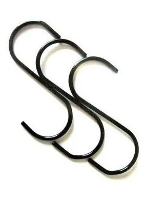

Free shipping,3pcs/lot,Universal s hook hanging baskets gardening multifunction hooks do not rust,garden supplies