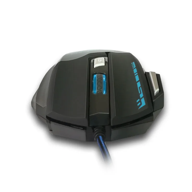 5500 dpi игровая мышь геймерская Проводная компьютерная мышь для Pro gamer 7 кнопок светодиодный USB оптическая мышь sem fio Прямая поставка