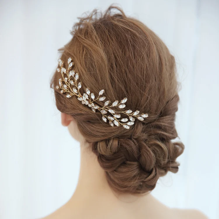 Свадебная расческа для волос с жемчугом и кристаллами|wedding hair comb|hair comb bridalcrystal