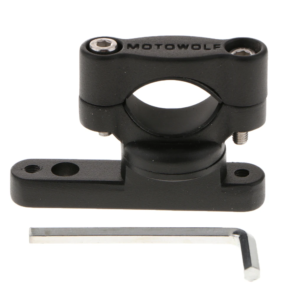 

Motowolf Motorbike Rearview Mirror Rotatable Extension Bracket Holder Mounts