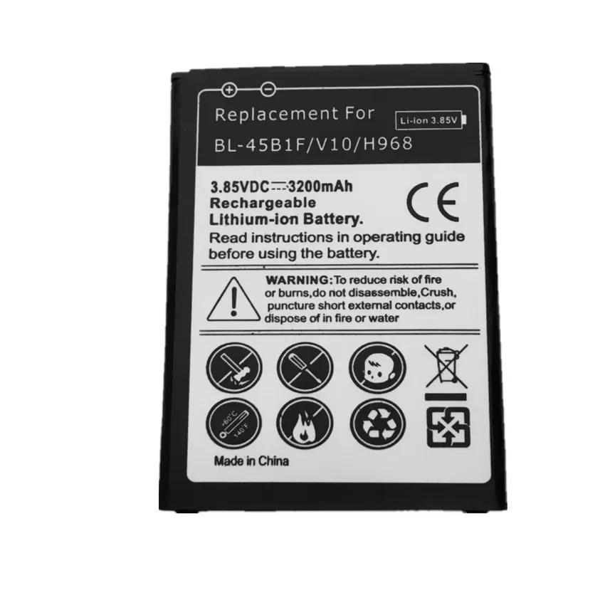 Новый оригинальный алкоголя BL-45B1F Батарея для LG V10 H961N F600 H900 H901 VS990 H968 | Мобильные