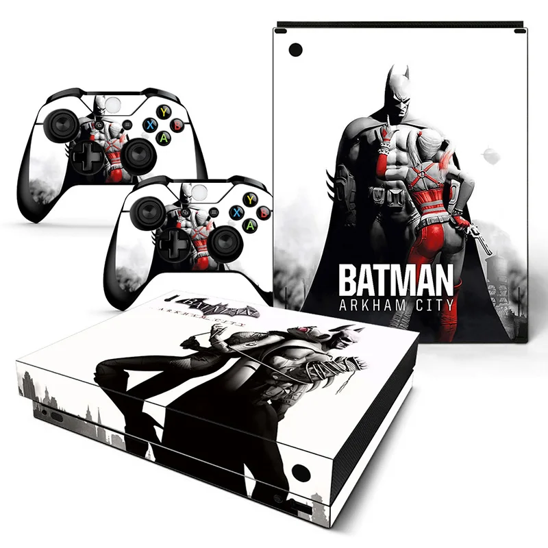 

Best Selling batman decals wrap cover For Xbox One X Skin Sticker