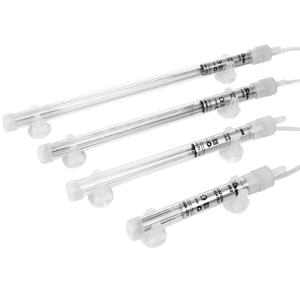 

Fish Guard Aquarium Salted water Heating Rod 220V Electric heating Bar Submersible water Thermometer for Marine Fish #SH002