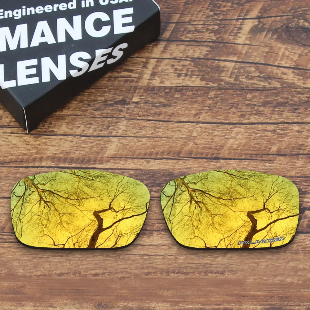 ToughAsNails Resist Seawater Corrosion Polarized Replacement Lenses for Oakley Drop Point Sunglasses Gold Mirrored | Аксессуары для