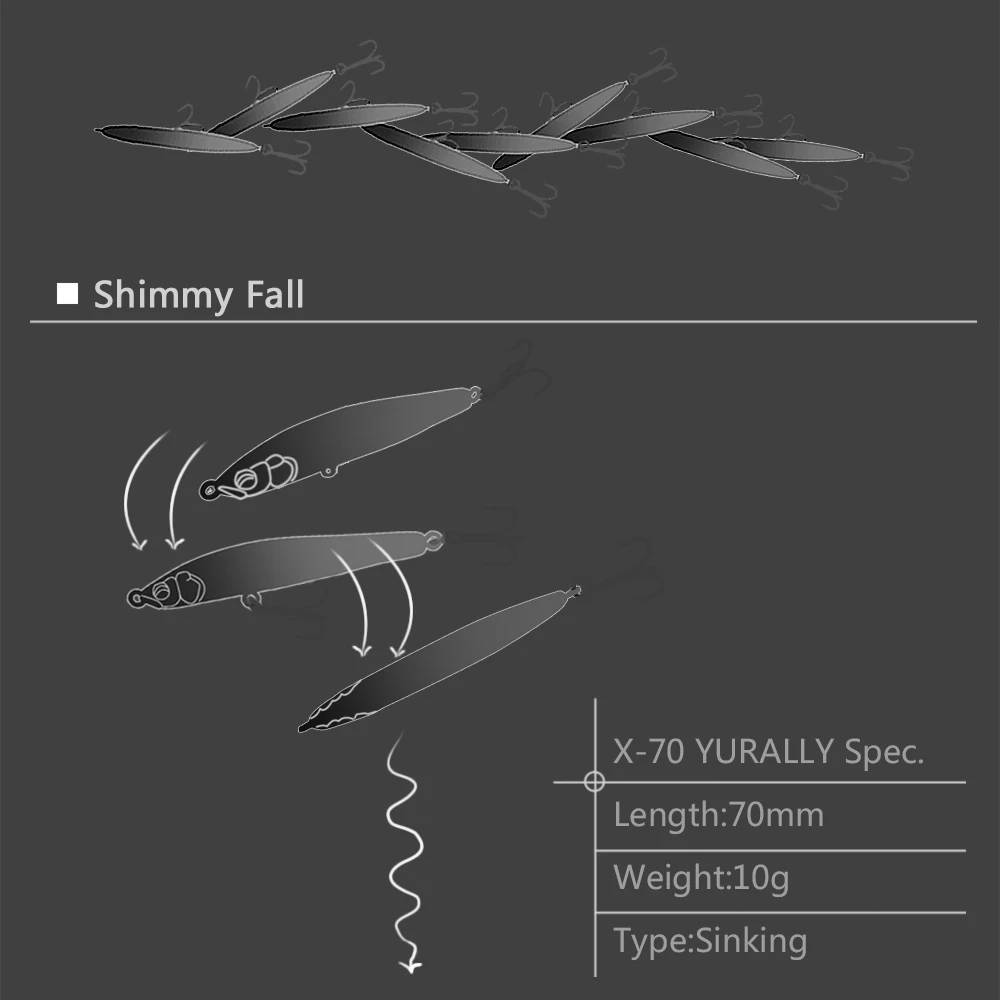 Megabass X-70 Тонущий Карандаш Приманка stickbait воблер искусственная наживка рыболовные снасти для морского окуня форель Щука окуня рыболовные приманки