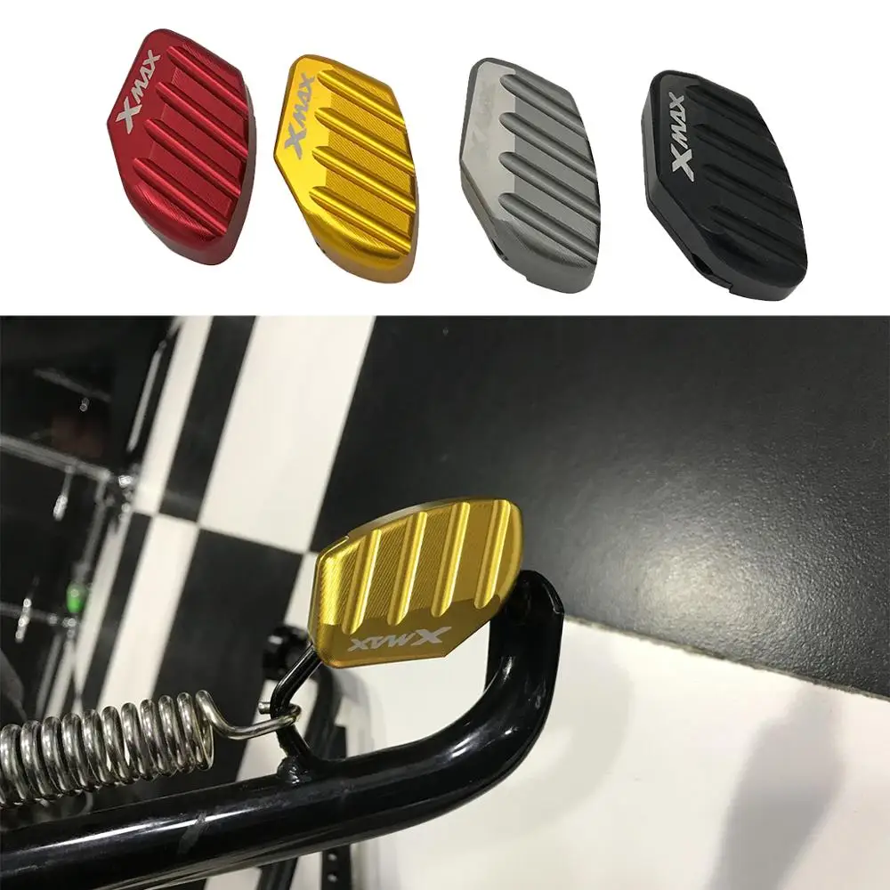 

Motorcycle xmax 14-18 19 side stand parking stand enlarge Kickstand extension stand for yamaha xmax 300 xmax 250 2014-2018 2019