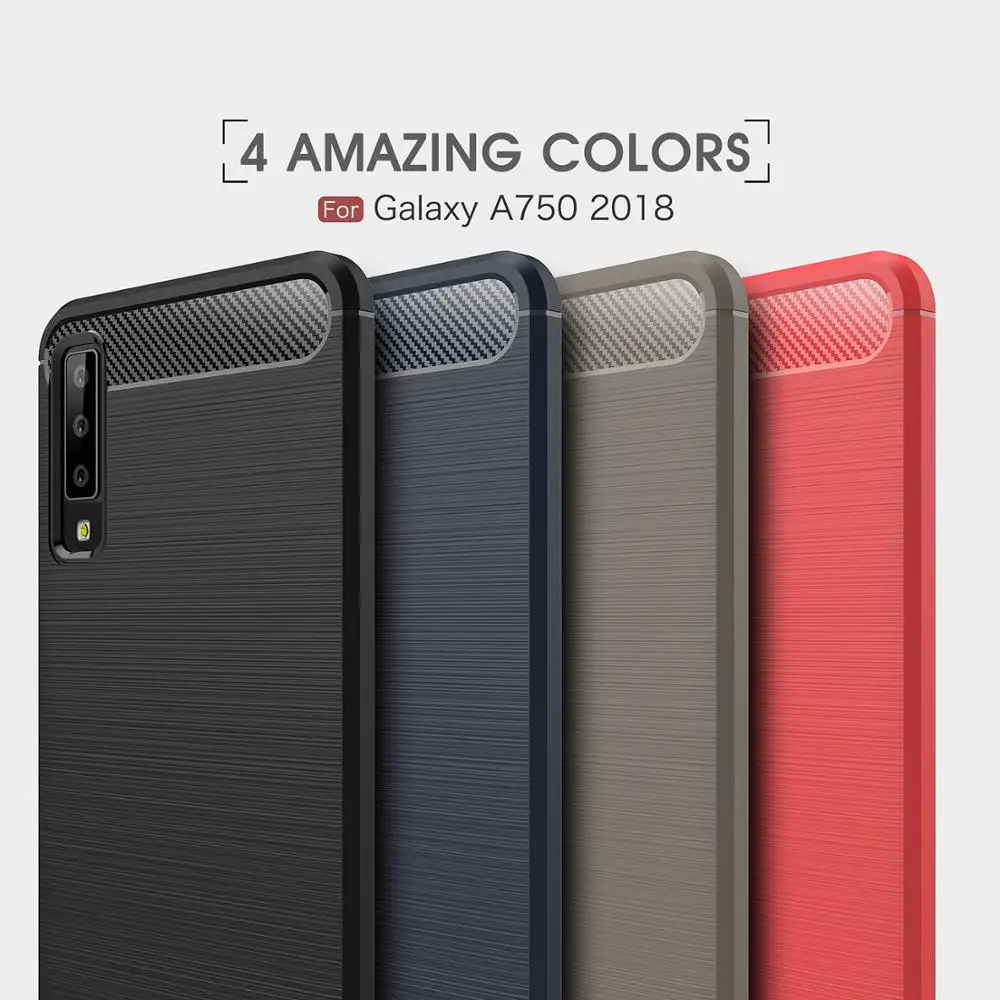 Роскошный мягкий чехол для телефона samsung Galaxy A750 720 520 320 A70 60 50 40 30 20E 10 волоконный