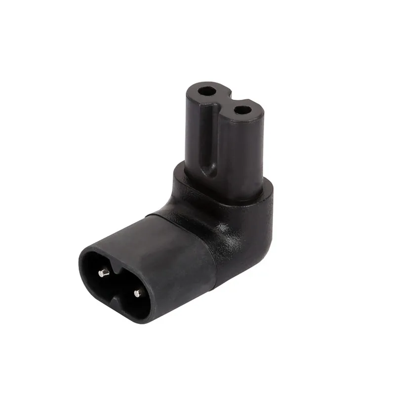 50PACK C7-C8 Up&ampDown Bend Power Adapter IEC320 C7 To C8 Connector Converter Male Female Socket Conversion Plug | Обустройство дома