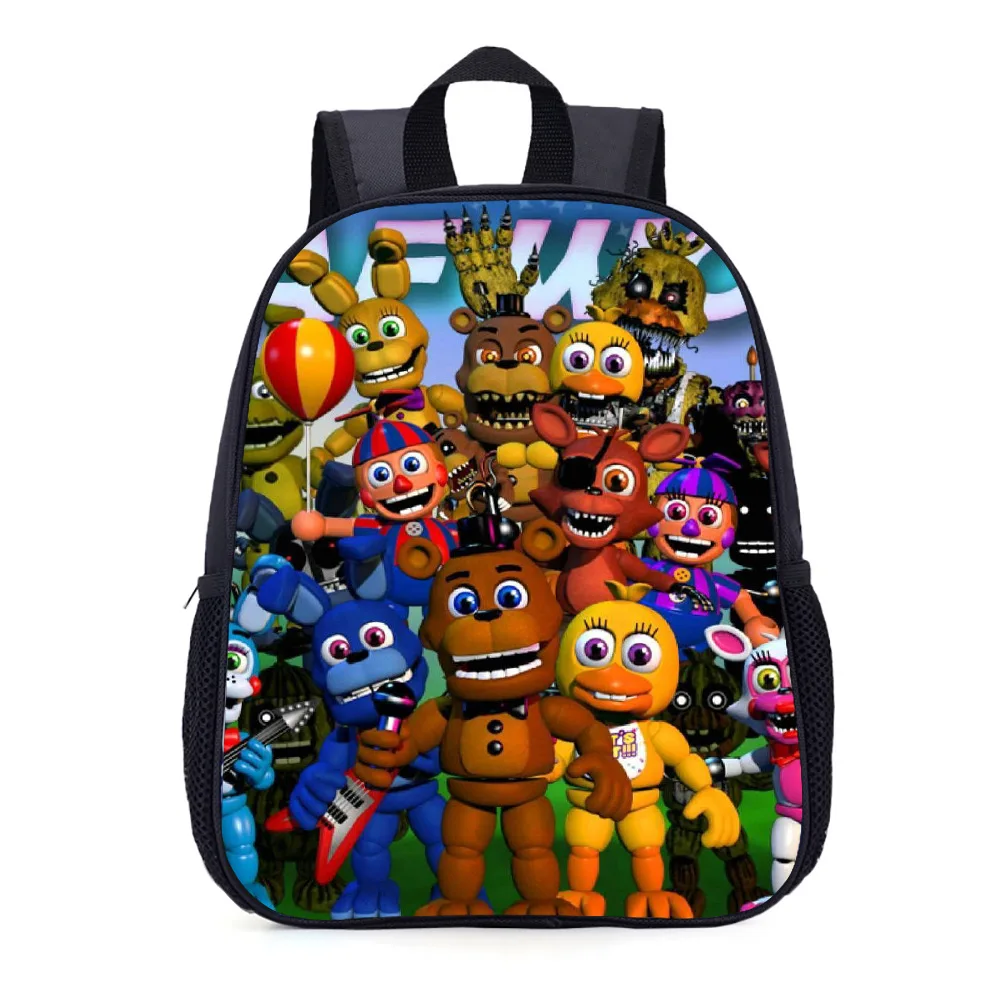 

Five Nights At Freddy's Backpack Children School Bags Kids Kindergarten Bag Freddy Bear Backpacks Baby Gifts FNAF School Bags