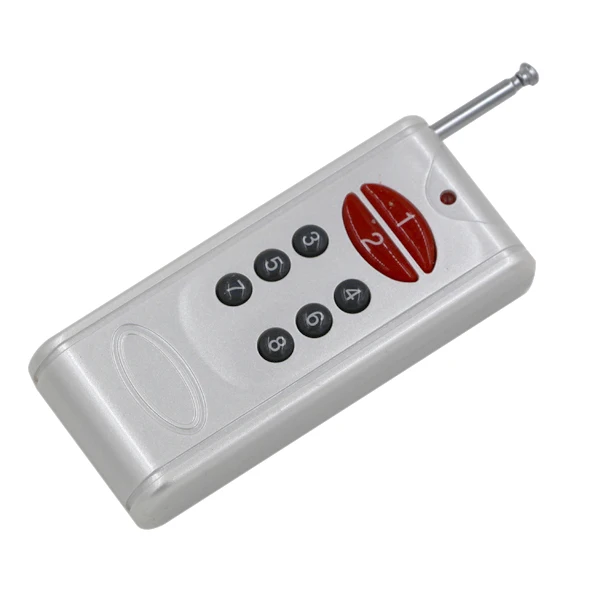 

Hot Sales 1pcs 8CH 12CH RF Wireless Remote Control Transmitter with Tracking Number 315/433.92MHZ