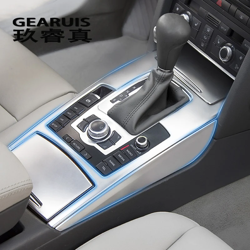 Автомобильный Стайлинг внутренние кнопки Выходная шестерня декоративная панель