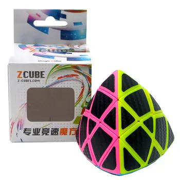 

Carbon Fiber Sticker Magic Cube Speed Professional Magic Cube Odd Rice Dumpling Cube Toy Puzzle Toys