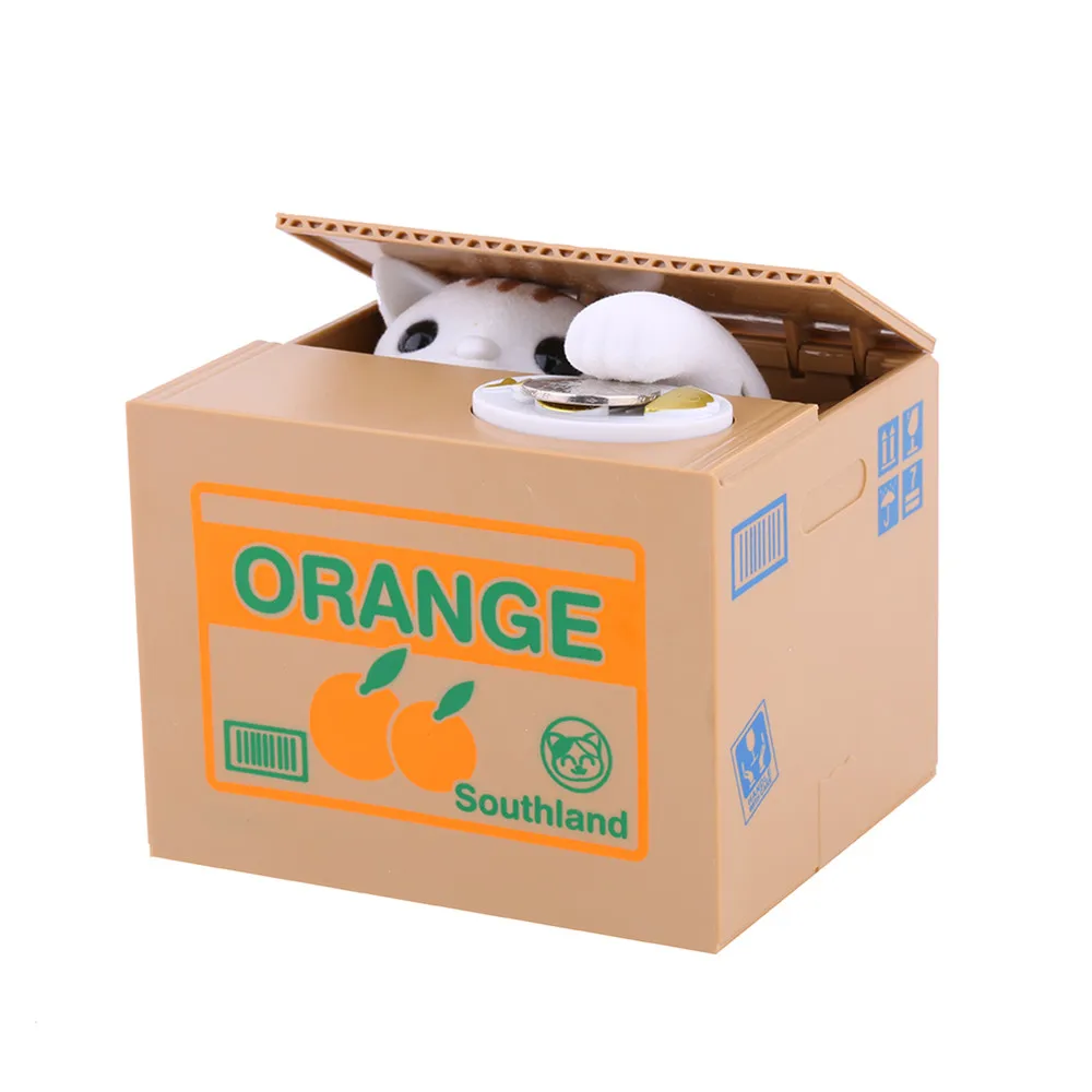 Cat In A Box Piggy Bank Video Cat In A Box Piggy Bank Video