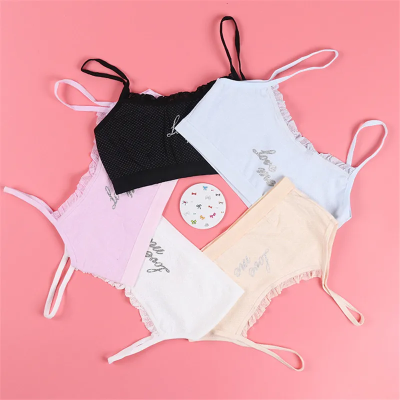 

Lace Bras For Girls Spot Summer Thin The Bra Small Young Girl Bra Clothes For Training Children's Bra Child's Undewear