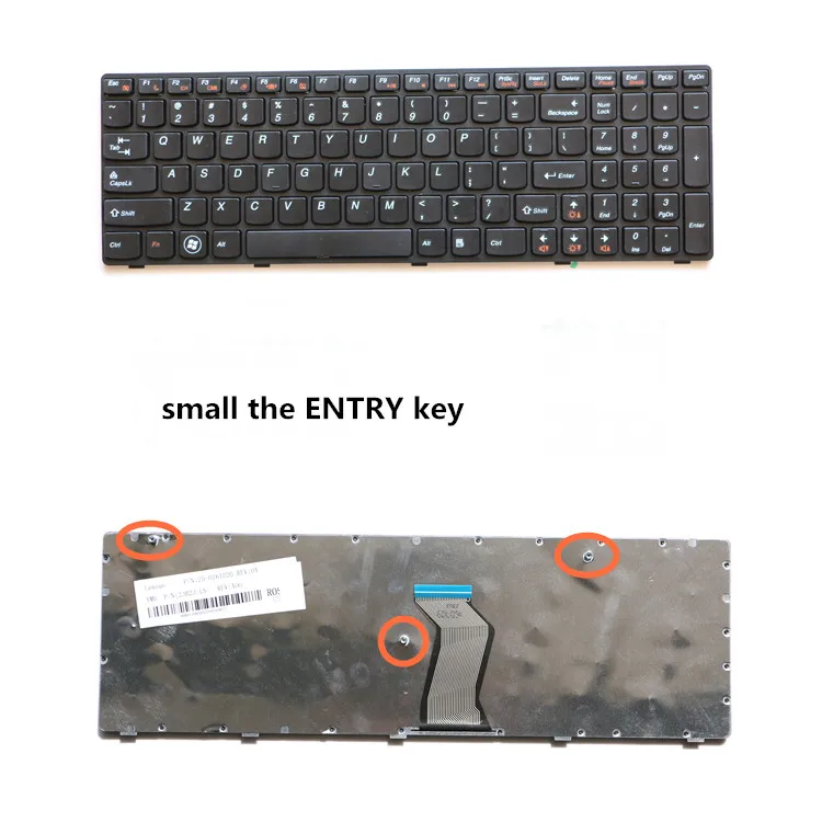 Новая Оригинальная клавиатура для ноутбука/ноутбука Lenovo ideapad G580 G580A G585 Z580 Z580A Z585