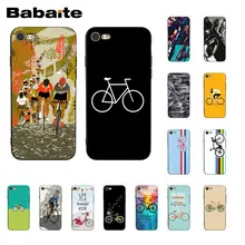 Babaite велосипед велоспорт арт чехол для телефона для iphone 11 Pro 11Pro Max 6S 6plus 7 7plus 8 8Plus X Xs MAX 5 5S XR