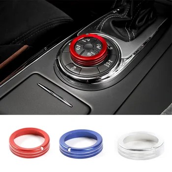

BAWA Aluminum Alloy Car Interior Four Wheel Drive Switches Frame Trim Cover For Nissan Patrol 2017 UP Car Styling