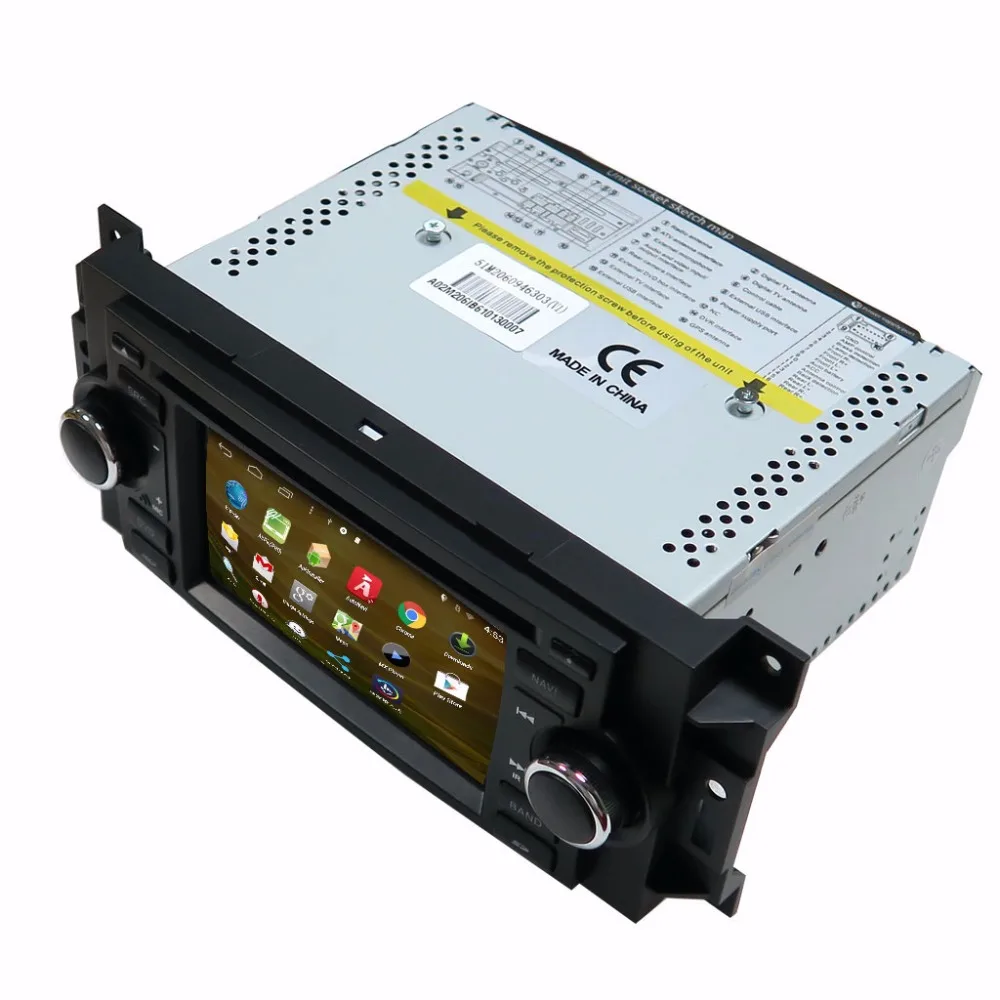 Sale Android Car DVD player FOR Chrysler 300C PT Cruiser Dodge Ram Jeep Grand Cherokee With GPS Bluetooth 1G CPU 2