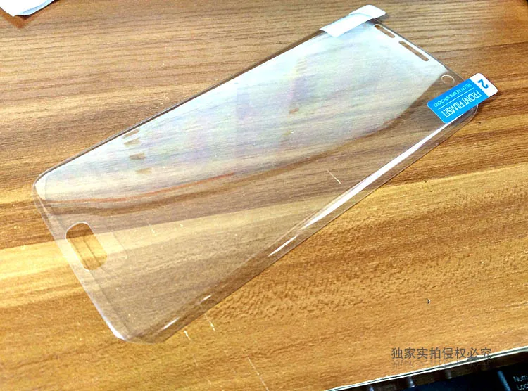 100PCS 3D Curved PET Film Screen Protector For Galaxy S6 Edge Edge+