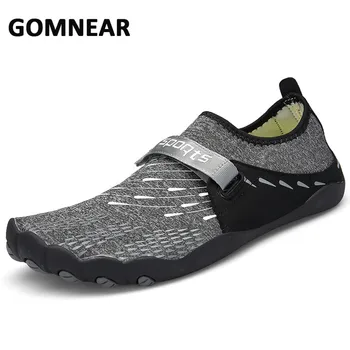 

GOMNEAR Hiking Shoes Breathable Anti-skid Trekking Sneakers Tourism Mountain Hunting Boots New Arrival Big Size Shoes For Men