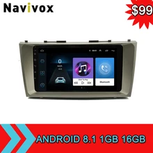 Navivox Android 8.1 Car Stereo Lettore DVD GPS Per Toyota Camry 2008 2009 2010 2011 2Din di Navigazione GPS Per Auto Radio tapte Registratore
