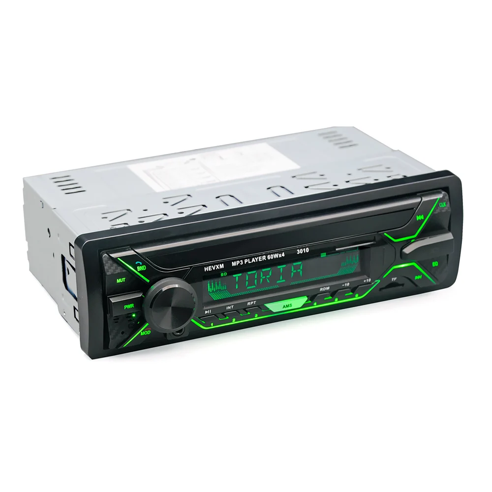 LaBo Radio de coche reproductor estéreo de Bluetooth del teléfono AUX-IN MP3/FM/USB/1 Din/control Remoto 12 V 12 V coche Audio Auto 2018 venta nuevo