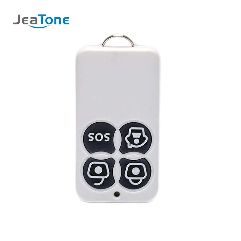 JeaTone беспроводная домашняя охранная wifi сигнализация Система безопасности приложение управление английский Android IOS PIR датчик детектор открытия двери и окна сигнализация - Цвет: Remote Controller