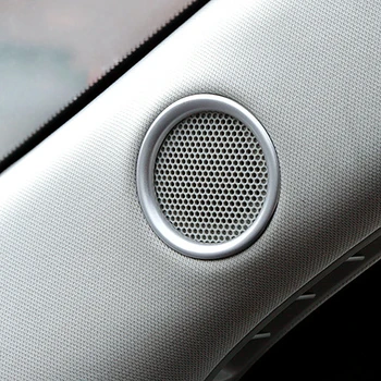 

For 2018 Mazda CX8 ABS Front Door A Pillar Stereo Speaker Audio Sound Frame Molding Garnish Cover Trim Exterior Car Accessories