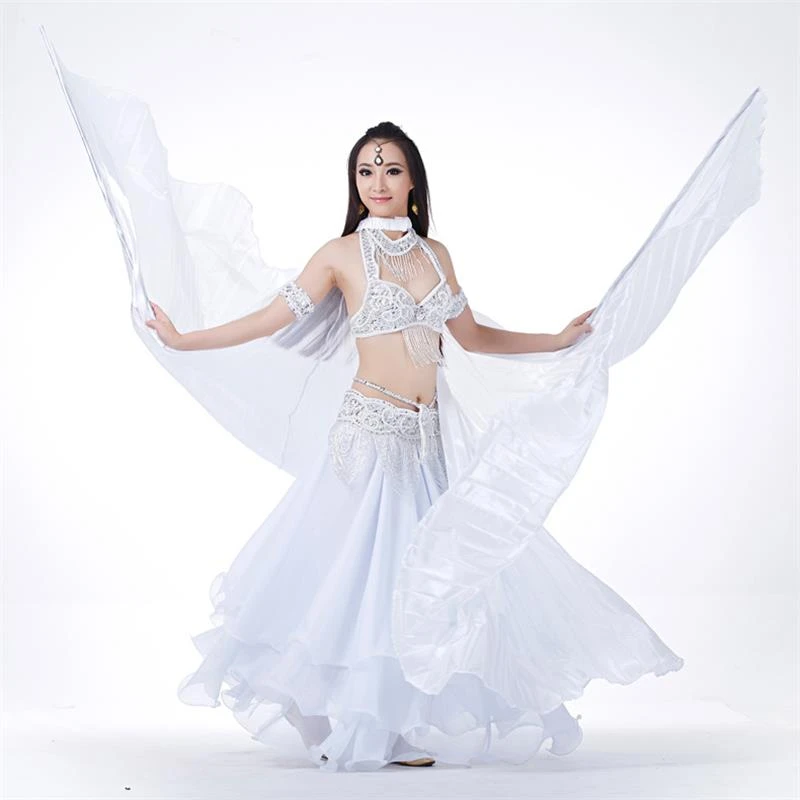 新ベリーダンスの翼ダンスウィング新インドダンス女性ベリーダンス翼ステージパフォーマンスの小道具ダンスなしスティック Belly Dancing Aliexpress