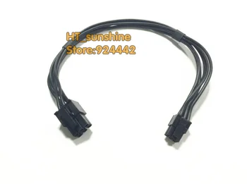 

Free Shipping 27cm mini 6pin 6 pin to pci-e PCI Express 6pin 6 pin video card power cable support for Mac pro G5 GTX480 gtx680
