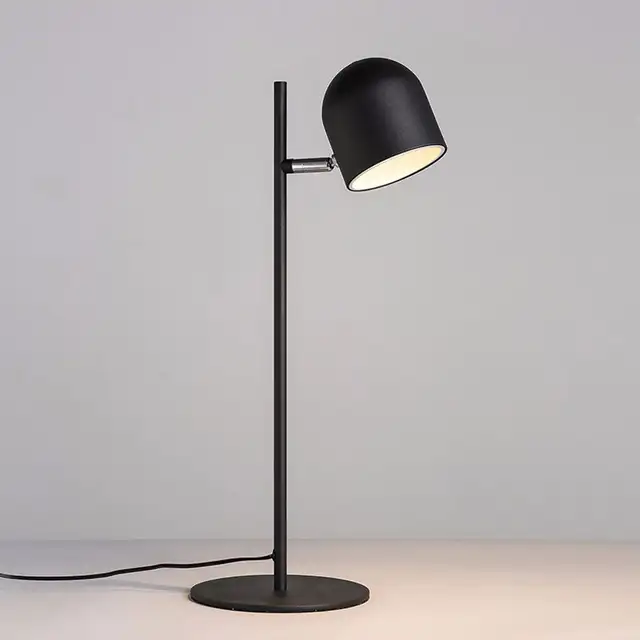 Us 125 0 The Nordic Modern Minimalist Touch Lamps Iron Bedroom Bedside Eye Reading Office Desk Lamp Free In Desk Lamps From Lights Lighting On
