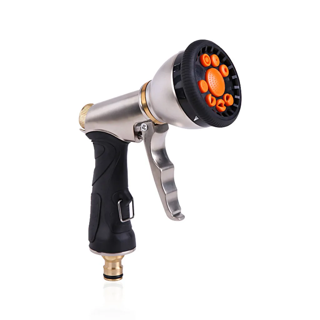 

2019 New Duty Metal Hose Nozzle Sprayer for Garden Cleaning Car Washing and Pet Bathing #NN716