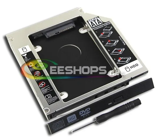 Computer Internal 2nd HDD SSD Caddy SATA3 Second Hard font b Disk b font Enclosure Adapter