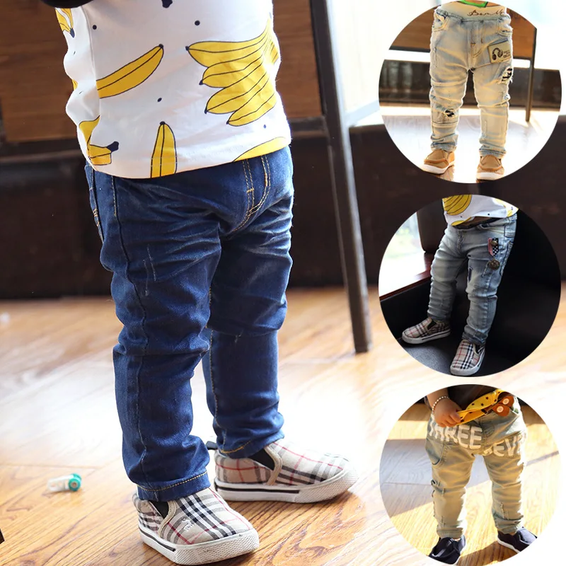 baby boy ripped skinny jeans black