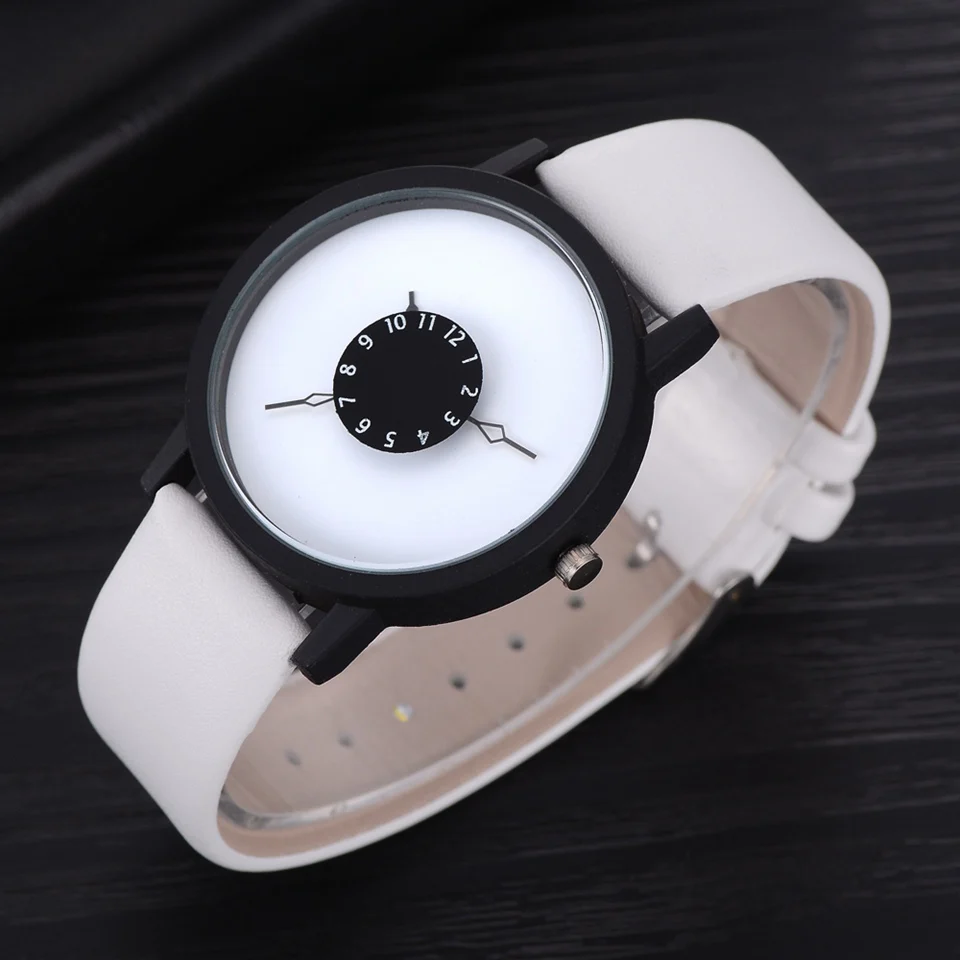 

Simple Sport Watches For Men Luxury Watches Top Brand Fashion Quartz Watch Man Leather White Wrist Watch Clock Relogio