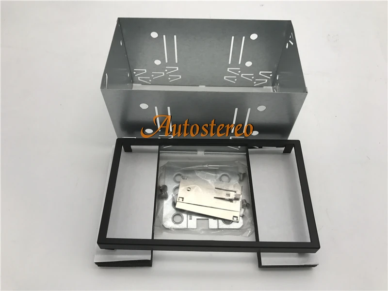

Car audio stereo Universal 2 DIN Head unit Cage Fitting Kit 180 x 103mm Car Stereo Radio Fascia Plate Panel Frame Kit 14-003