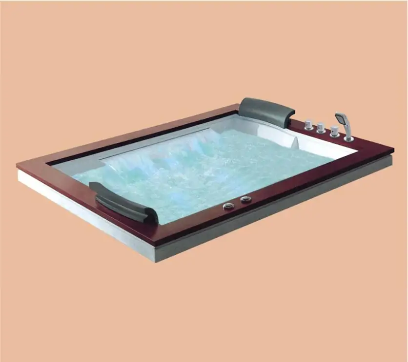 1800mm Drop-in Fiberglass Built-in whirlpool Bathtub Acrylic Hydromassage Embedded Surfing Tub NS6026 1800mm Drop-in Fiberglass Built-in whirlpool Bathtub Acrylic Hydromassage Embedded Surfing Tub NS6026
