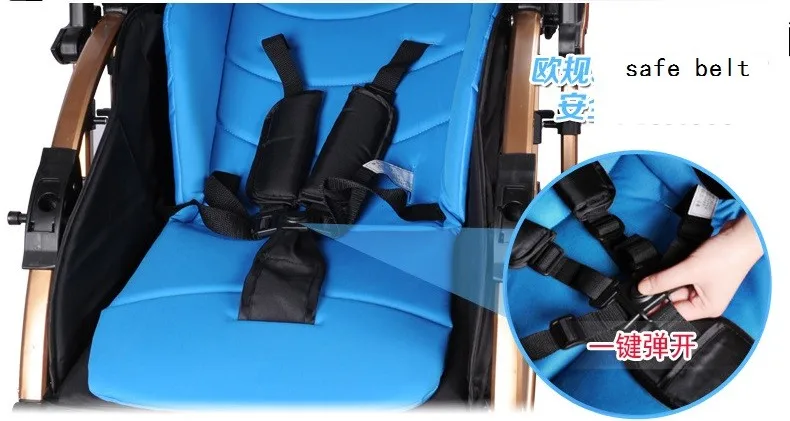 Baobaohao Baby Stroller Pram C3 Blue