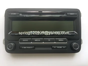 

100% Brand New VW 2013 2014 2015 RCD310 FRAME WITH LCD 1K0 035 186 AA and drive board buttons Power buttons 1K0 035 186 AN