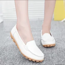 New fashion 2016 women flats comfortable skid leather women casuals shoes summer style flat shoes loafers DT2044