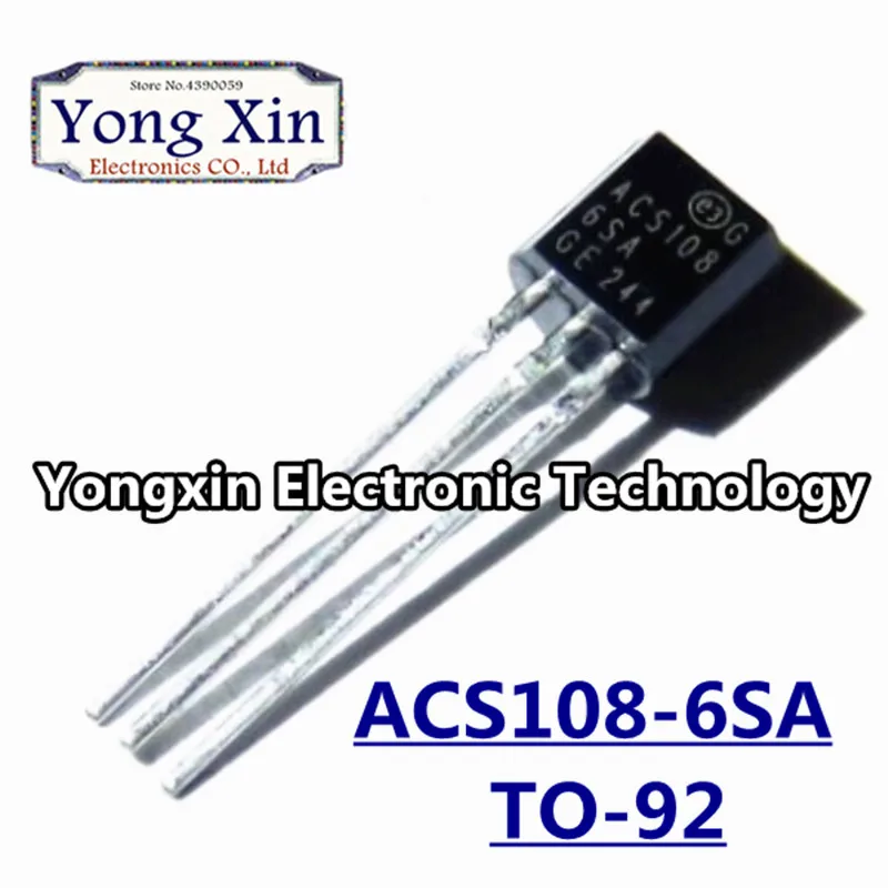 20 шт./лот ACS108-6SA ACS1086SA ACS1086S ACS108-6 ACS108 0.8A TO-92 тиристорный переключатель переменного
