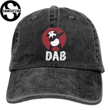 SAMCUSTOM dab Танцы панда 3D творческая личность из стираного денима Шапки осень лето Для мужчин Для женщин Гольф для загара Хоккей шапки
