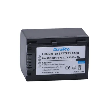 

1Pcs x DuraPro 2500mAh NP-FV70 NP FV70 Rechargeable Camera Battery For Sony HDR-CX230 HDR-CX150E HDR-CX170 CX300
