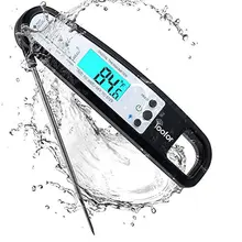Digital Instant Read Thermometer with Back Light, Wireless Cooking Thermometer with Extra Long Probe for BBQ, Meat, Candy, Milk Digital Instant Read Thermometer with Back Light, Wireless Cooking Thermometer with Extra Long Probe for BBQ, Meat, Candy, Milk