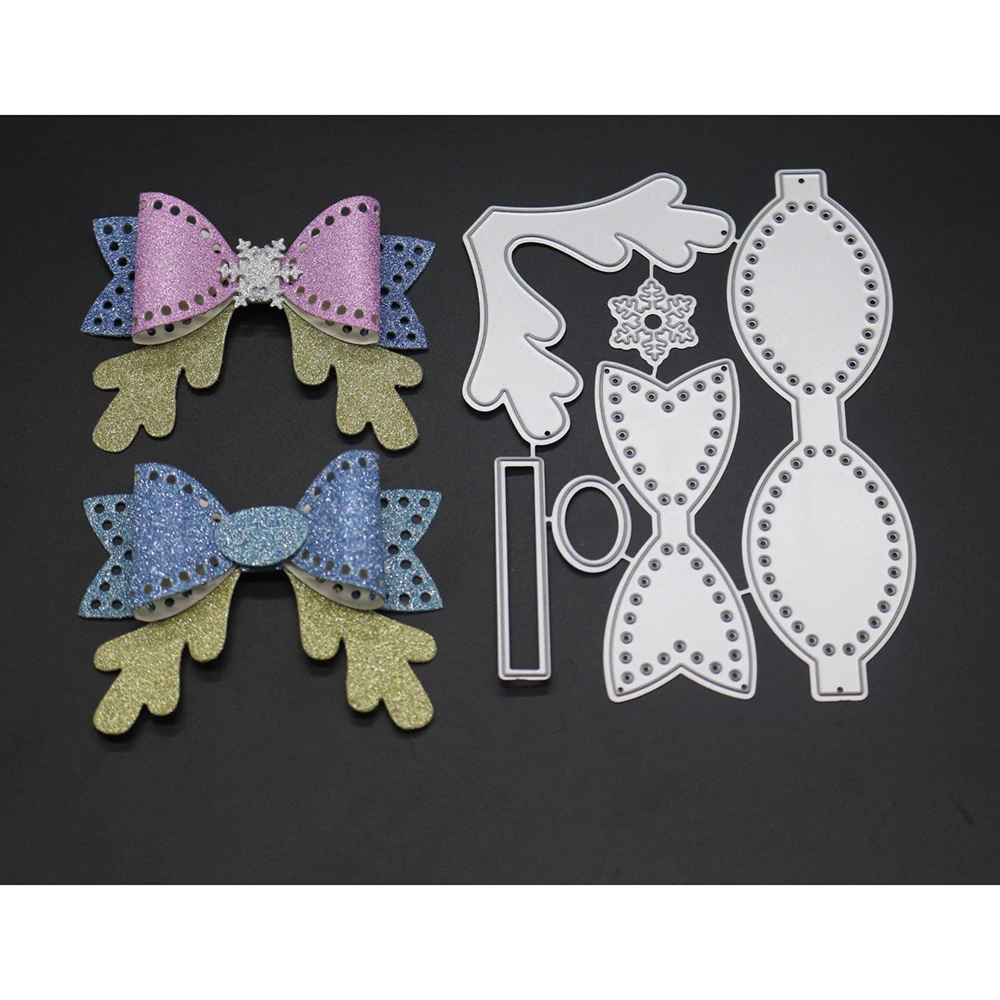 

Hot 3D Bow Tie Metal Cutting Dies Scrapbooking Die Cuts Craft Dies Card Making DIY Paper Embossing 2019 New Dies Stamp Stencil