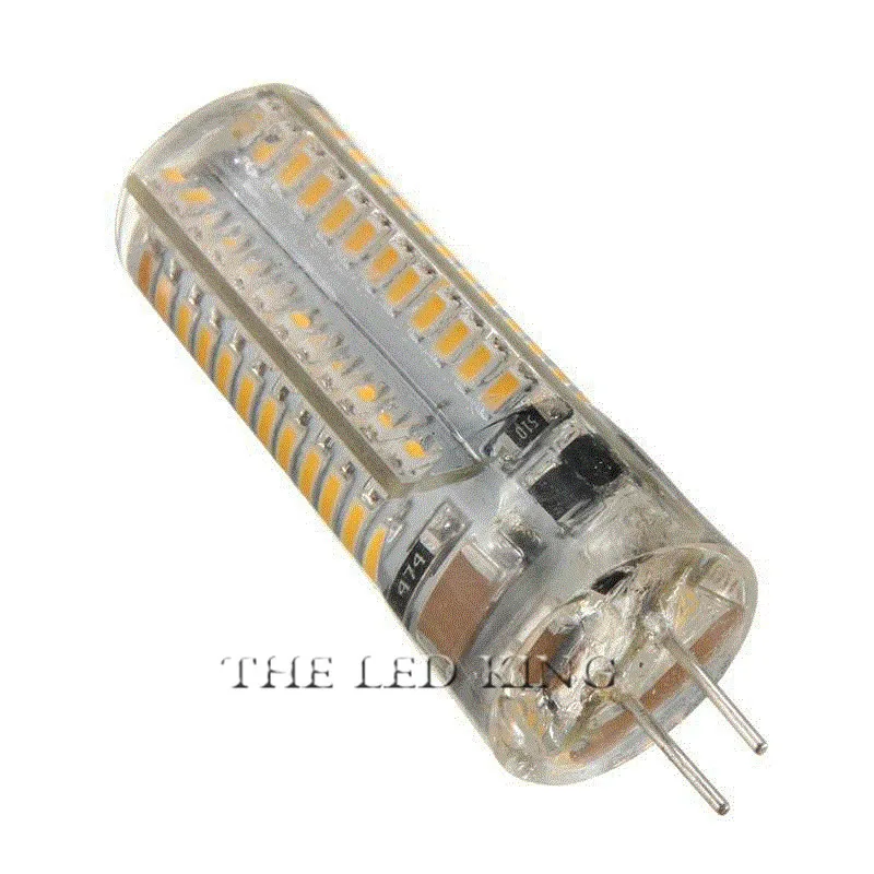 1 шт. CE & RoHs G4 светодиодный кукурузная лампа 220 В 110 AC DC 12 3014 SMD Свеча замена