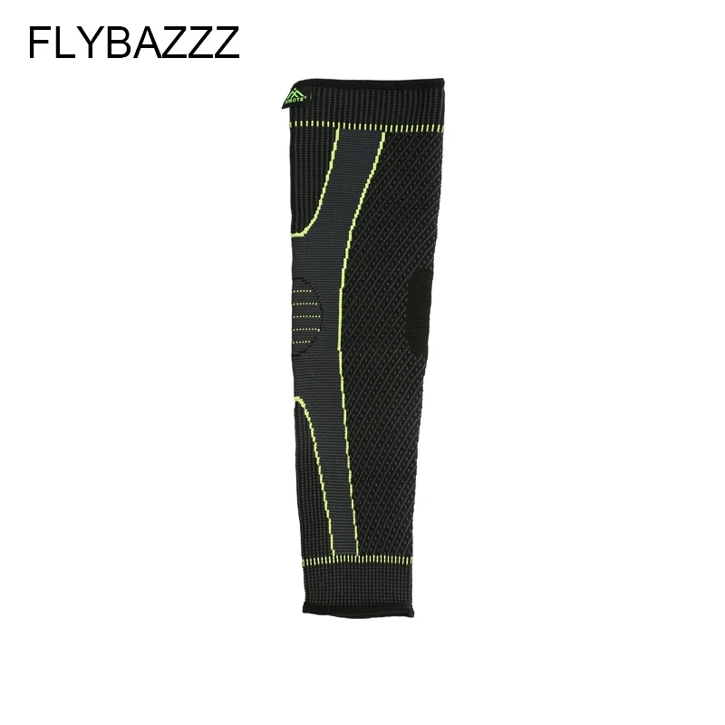 FLYBAZZZ Breathable Quick Dry Protection Running Arm Sleeves Basketball Elbow Pad Fitness Armguards Sports Cycling Arm Warmers (3)