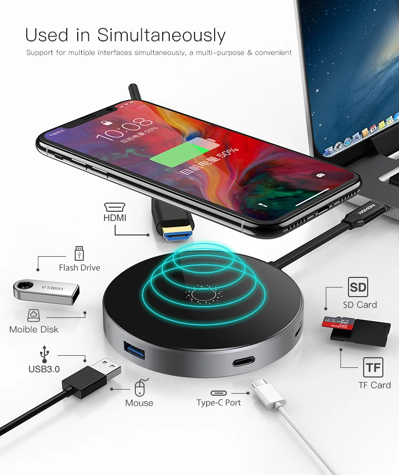 Type C USB HUB Adapter (4)