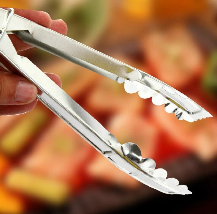 

1 Pcs Fashion Kitchen Buffet Serving Tongs Food Bar Party Wedding BBQ Catering